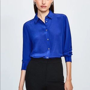 Equipment silk shirt